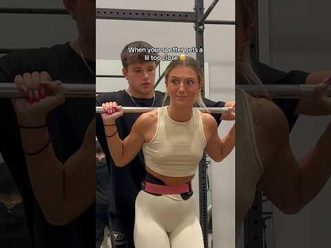 Bro had me blushing…😳 #gymgirl #girlswholift #girl #girls #viral #funny #gymlife #gym #fitness #fit