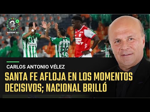 Impresentable presentación de Santa Fe... y sin Cardona brilló Nacional