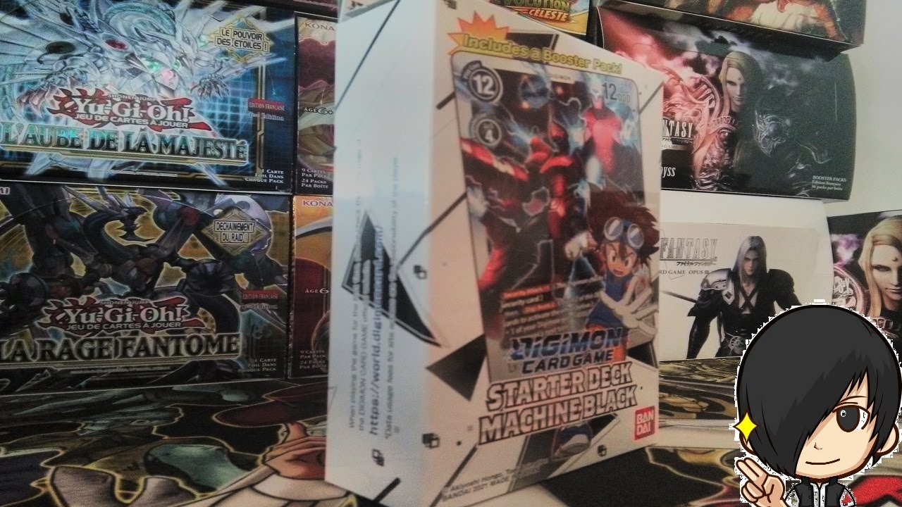 [Digimon CG] - Ouverture - Starter Deck : Machine Black