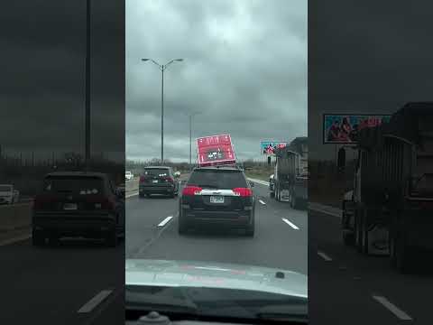They should have secured their load better