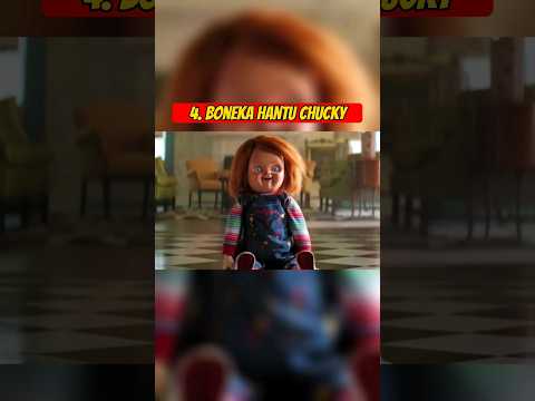 5 Boneka Hantu terseram, Ada dari Indonesia #shortsvideo #boneka #shorts