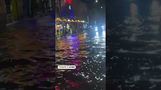 Təbriz güclü yağışdan sonra