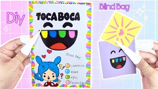 Paper Diy 🫶 Blind Bag Toca Boca Unboxing #tocaboca #outfits #paperdiy