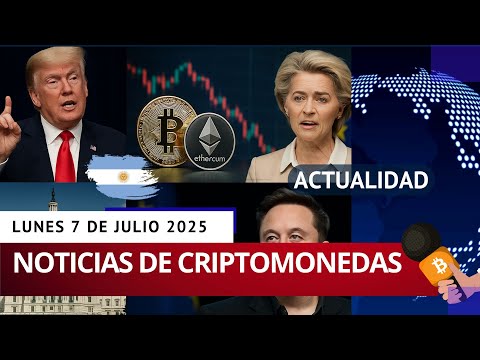 🚨Noticias de Criptomonedas lunes 7 de julio #noticiasdecriptomonedas #noticiascriptomonedas #bitcoin