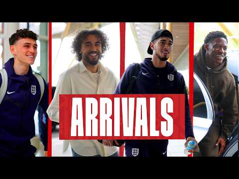 Mainoo, Foden, Calvert-Lewin, Bellingham and more ๐ Three Lions first arrivals in 2026!