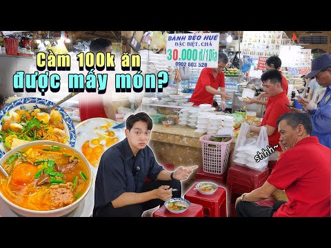 Người Hàn cầm 100k ăn được mấy món "ở ngay trung tâm Quận 1" ?!
