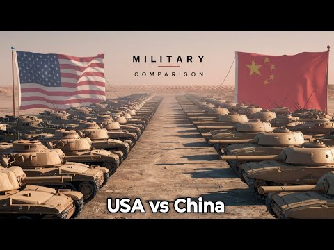 USA Vs China Military Power 2024 | Military Power Comparison 2024