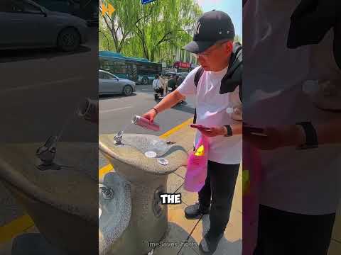 Interesting Street Tap in China