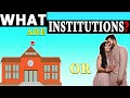 Understanding Social Institutions and Norms