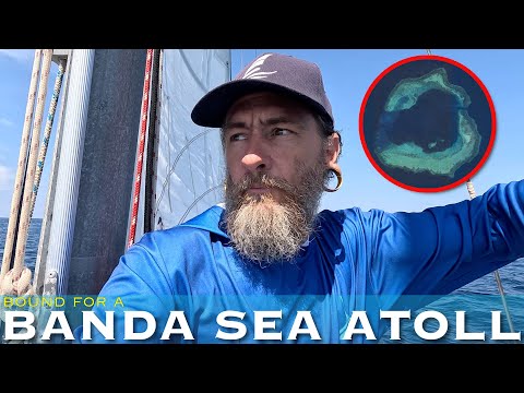 Crossing the Banda Sea to a Submerged Atoll at Take Bonerate National park in Indonesia