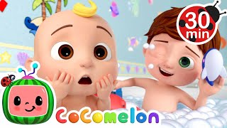 Bath Songs for Bath Time with Sea Animals! | CoComelon Nursery Rhymes | Healthy Habits and Routines