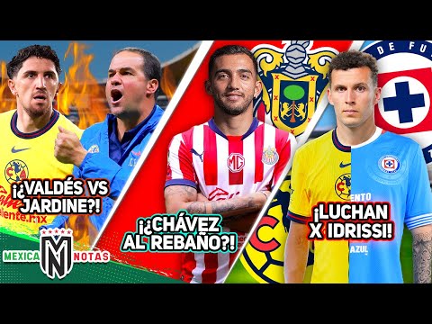 Por esto Jardine QUIERE FUERA a Valdés🔥|Plan de Chivas x Luis Chávez✅ |CAZ se quiere ROBAR a Idrissi