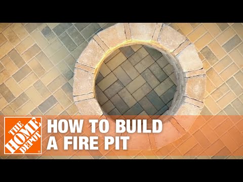 How To Build A Fire Pit, Home Depot Fire Pit Ideas
