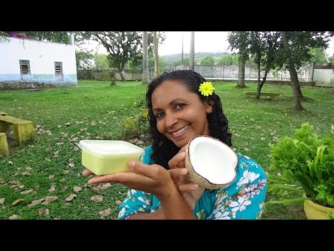 MANTEIGA DE COCO CASEIRA SEM LACTOSE SAUDÁVEL