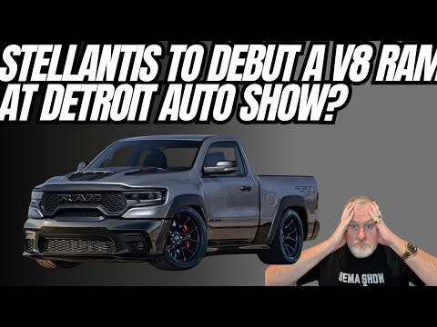 Ram Teasing New V8 Truck At Detroit Auto Show?