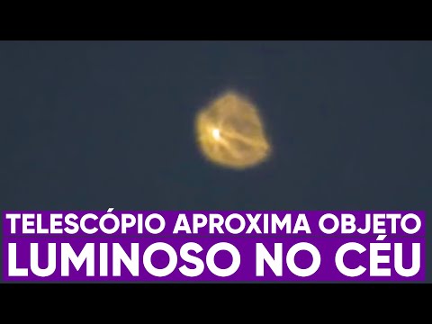 Telescópio revela esfera de luz no Brasil