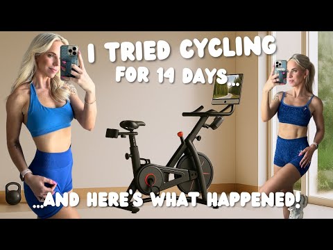 I Tried Cycling Daily for 14 Days & Here's What Actually Happened...  (Using The YESOUL Indoor Bike)