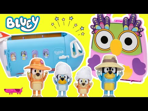 Bluey Toy Shopping 🛍️  Bluey Toy Haul Unboxing and Playing ‼️