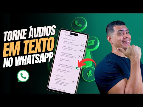 COMO FAZER TRANSCRIÇÃO DE ÁUDIOS AUTOMÁTICOS NO WHATSAPP DE 2 FORMAS!