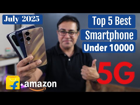 Top 5 Best 5g Phone Under 10000 in July 2025 I best mobile under 10k