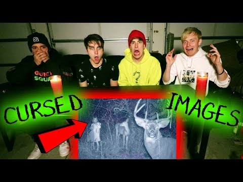 REACTING TO CURSED IMAGES & VIDEOS (scary) | Sam Golbach