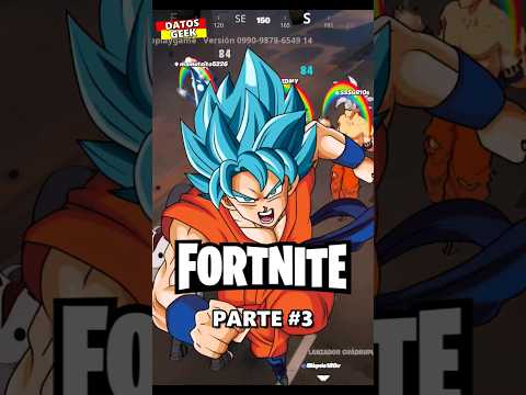 Preguntas de Dragon Ball en Fortnite Parte 3🍥Anime Dragon Ball Super #shorts #fortnite #dragonball