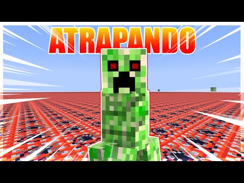 Intento ATRAPAR un CREEPER en un MUNDO de TNT