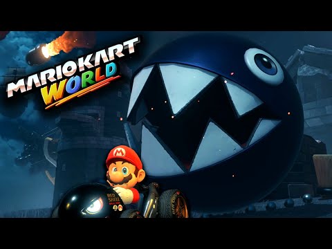 Freeing The Chain Chomp in Mario Kart World!?