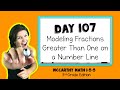 Exploring Fractions Greater Than One on a Number Line