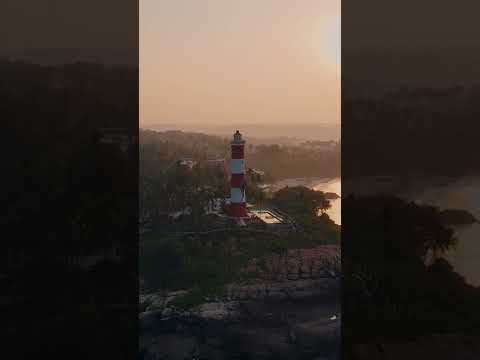 Lighthouse beach near Kovalam, Kerala