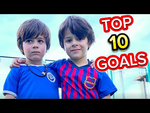 Little Wonderkid Twins Top 10 Goals ⚽️🔝 Future Football Stars 🤩⭐️ #kidsfootball #youthfootball