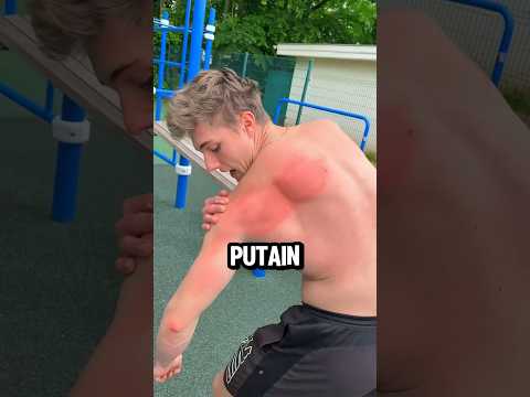 TU RATES ❌ = GROSSE CLAQUE 👋 #shorts #parkour #sport #streetworkout