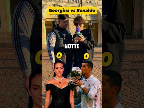 CRISTIANO RONALDO 🐐 o una NOTTE con GEORGINA? 😱🔥