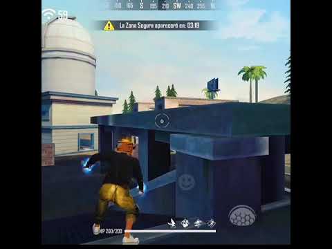 JUGANDO CON LA PRIMERA ARMA EN FREE FIRE