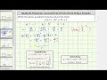 Vertex and Intercepts of Quadratic Functions