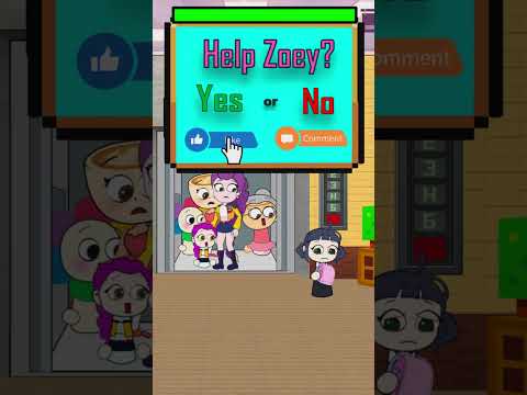 Little Zoey Was Kicked Out Of The Elevator But Rumi Did A Shocking Thing - Kpop Demon Hunters Story