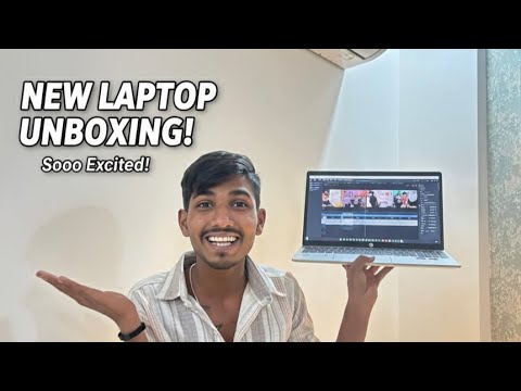 Finally Got My New Laptop! Unboxing + First Look 🔥