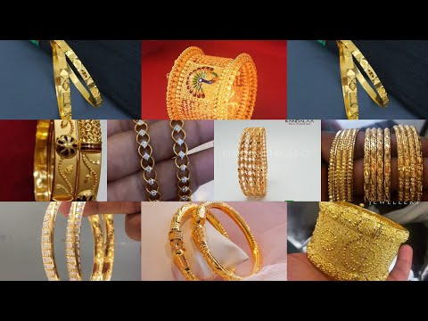 Latest gold bangles designs