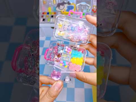 ❣️🍄❣️diy shorts迷你行李箱｜how to make mini clay #art #craft #kawaii #cute #ideas #easy #squishy #crafts