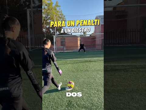 2 Tips para parar un penalti a un diestro #porteros #futbol #penaltis #porteras