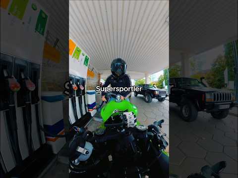 was soll ich sagen… meine kawasaki schluckt halt