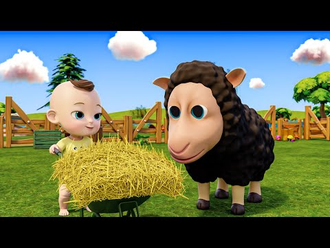 Baa Baa Black Sheep Song + Old MacDonald Had A Farm #kidssongs #NurseryRhymes