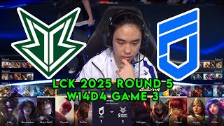 BRO vs DNF Game 3 | LCK 2025 Round 5 Week 14 Day 4 | OK BRION vs DN Freecs G3