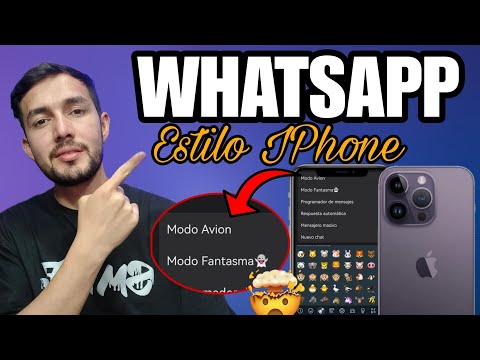 Nuevo whatsapp estilo iphone 2024 | sin vincular y sin perder Chats 💫