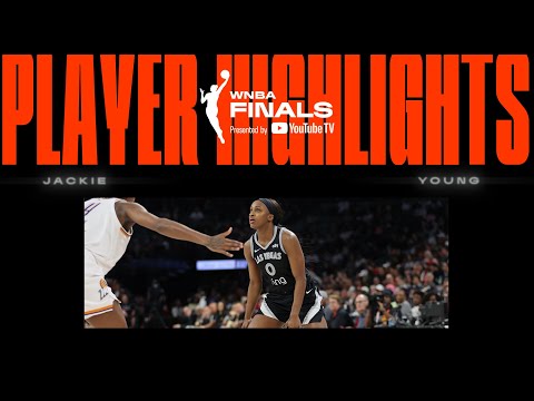Jackie Young had a historic 3Q with 21 PTS-the most in a WNBA Finals Game! She finished with 32 PTS.
