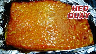 Cách làm dễ Heo Quay giòn lâu bì không cần luộc không cần xăm da