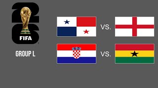 FIFA World Cup 2026 Group L Matchday 3 of 3 Simulation in Marble Soccer