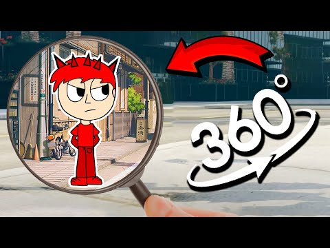 Find Raddy Hunman - Incredibox Sprunki | Finding Challenge 360º VR Video - TDC Tan