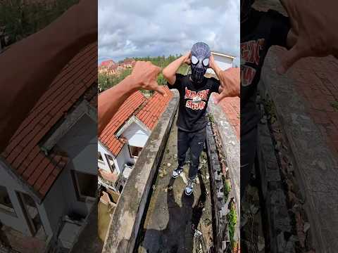 Angry Spider Man Fake 🥵🤬Part 5.0 #parkour #pov #spiderman #funnyvideo