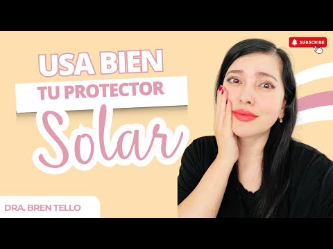 ASÍ SI SIRVE TU PROTECTOR SOLAR 🧴👩🏻‍⚕️